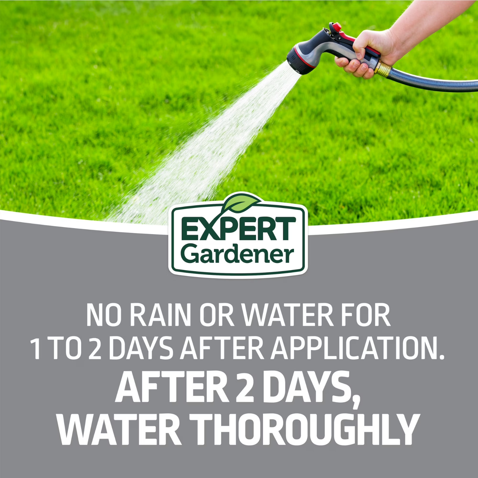 Expert Gardener Weed & Feed Plus Crabgrass Control, Lawn Fertilizer 18-0-1, 12 l