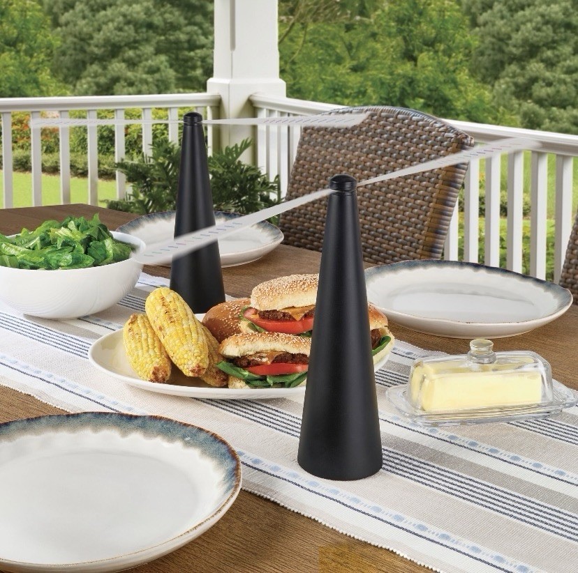 2 Pack Bug Repelling Fan Rechargeable Fly Outdoor Indoor Item 1990391