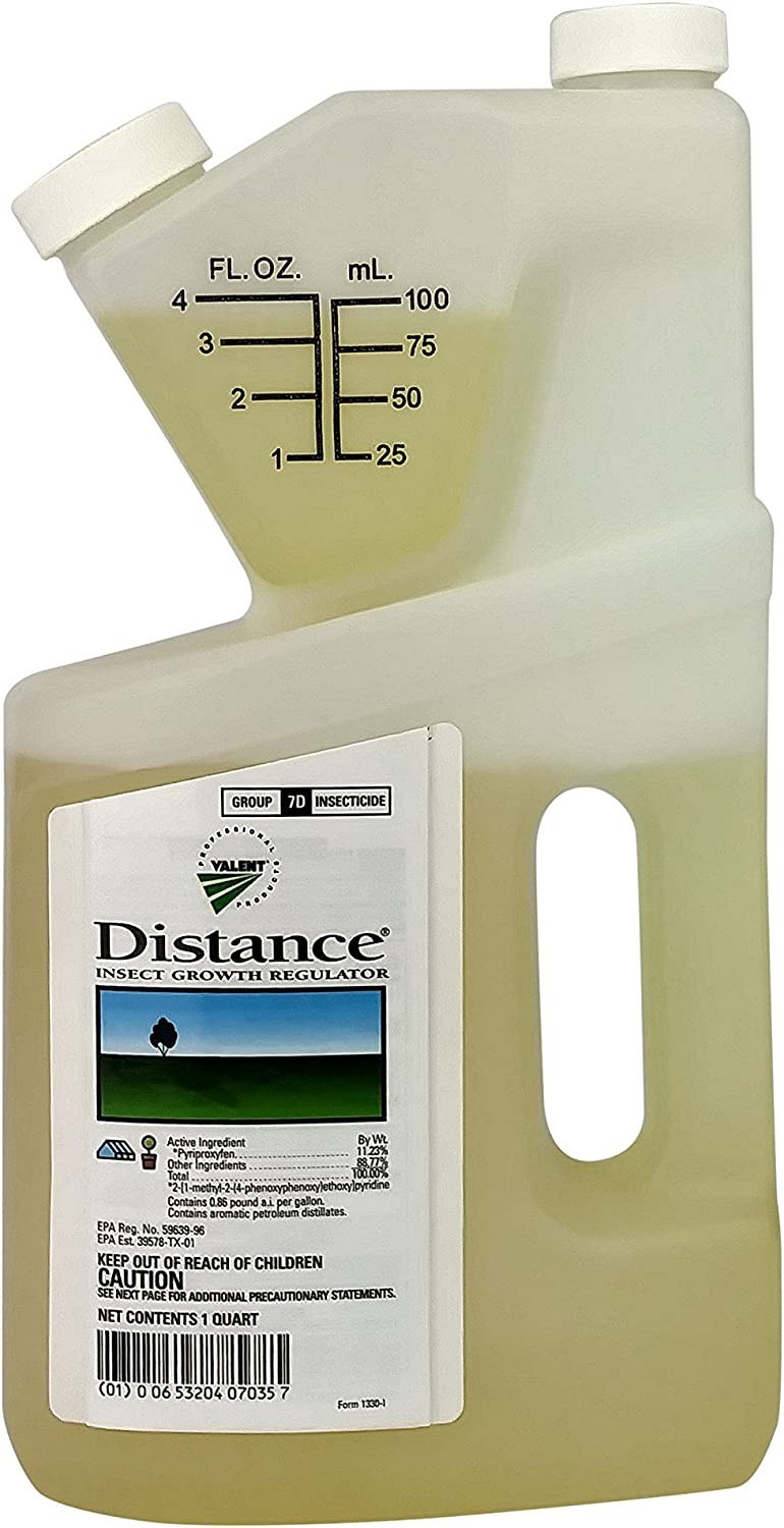 Distance IGR Insecticide 32 oz. – Pyriproxyfen Insect Growth Regulator by Valent
