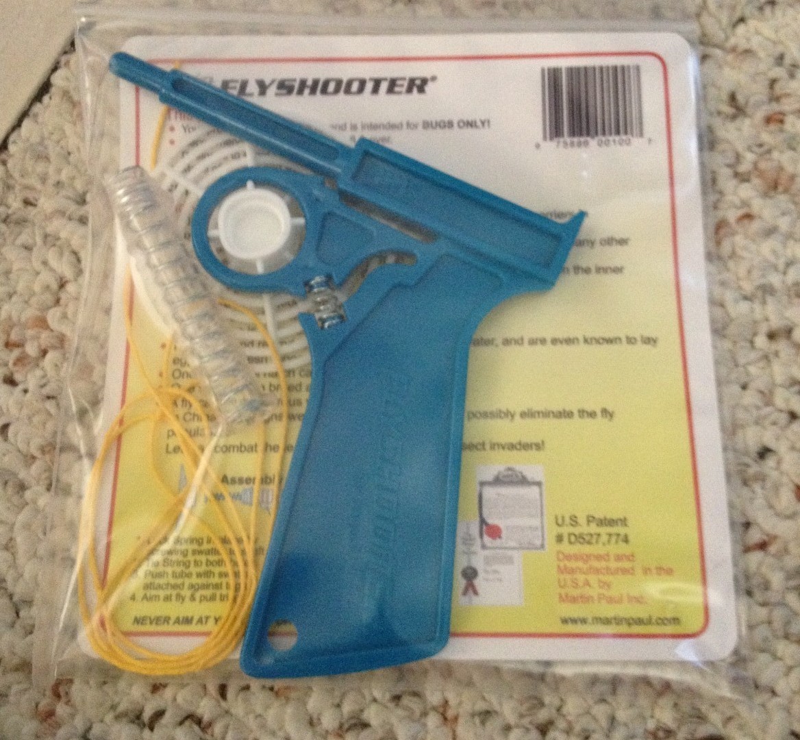 Flyshooter The Original Bug Gun by Martin Paul (Fly Swatter/Fly Shooter/Fly Gun)