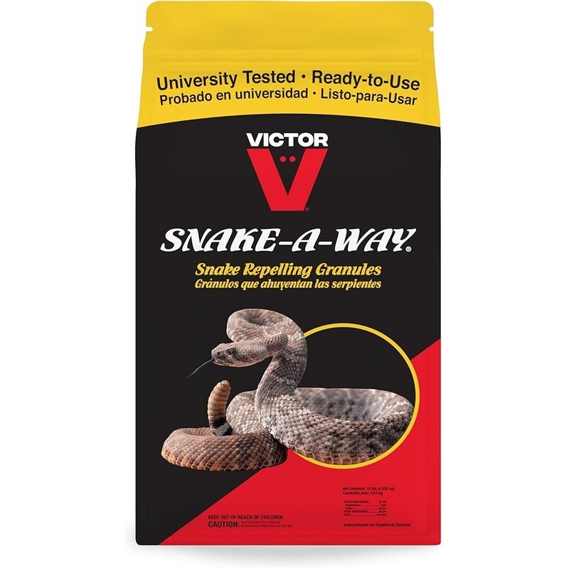Outdoor Snake Repellent Granules Long Lasting EPA Registered Protects 1.25 Acres