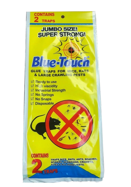 Rat and Mouse Glue Traps Flat 10 Packs of 2 – Sticky Glue Board Strong