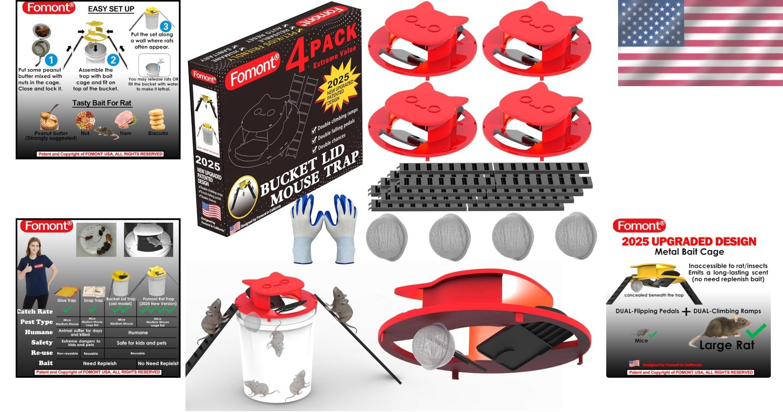Child & Pet Safe Mouse Trap – Eco-Friendly Solution for Indoor & Outdoor Use