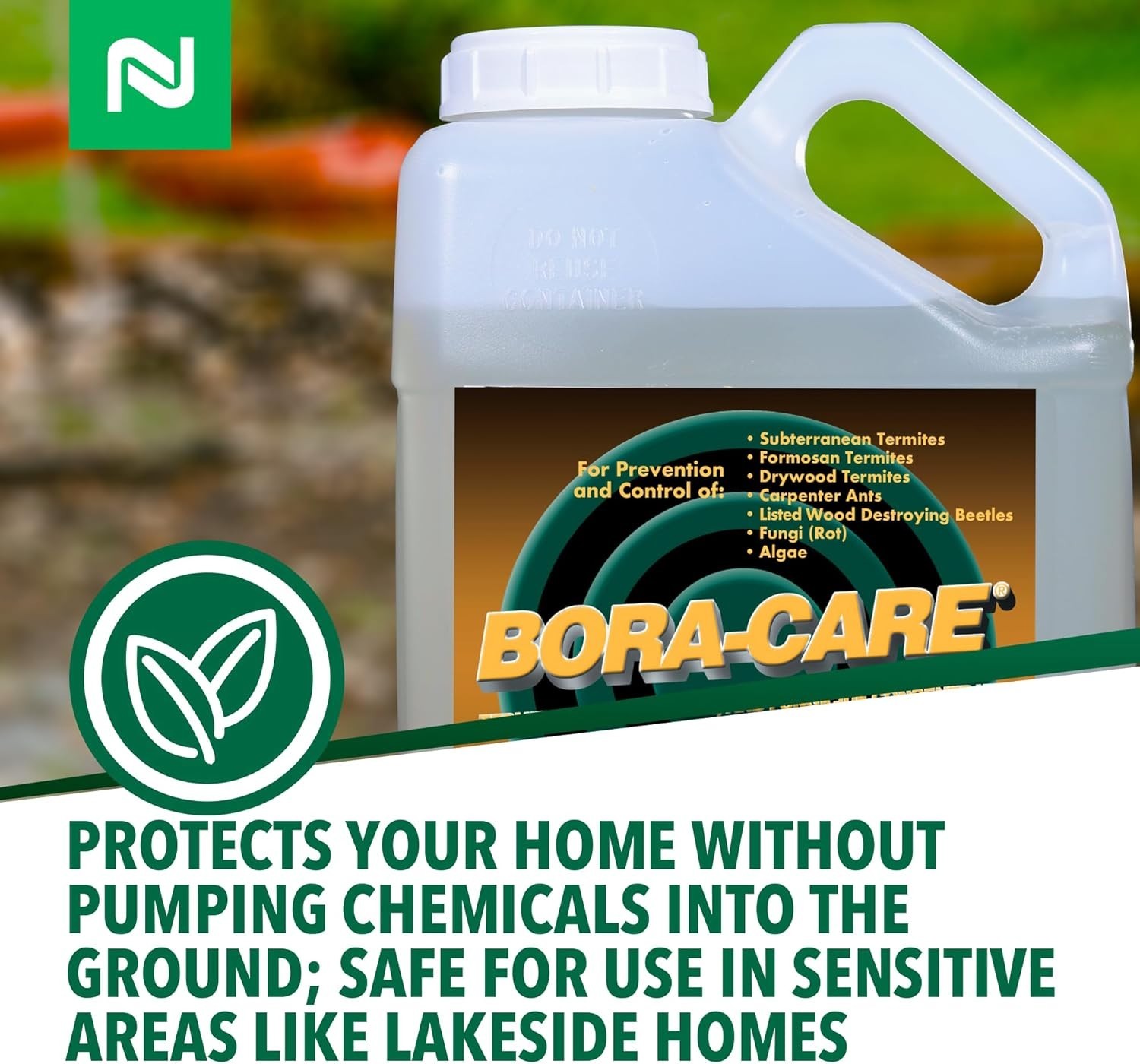 Bora-Care Termite Control BoraCare Termiticide & Borate Fungicide – 1 Gallon
