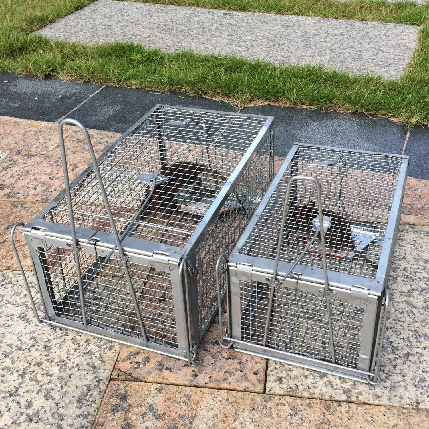 Durable Live Trap for Rats and Mice – Efficient Trigger, Modern Aluminum Finish