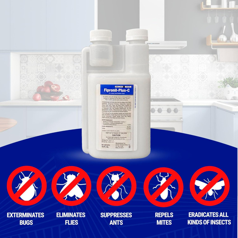 Fipronil plus C Pest Control Concentrate – Roach Killer Indoor Infestation