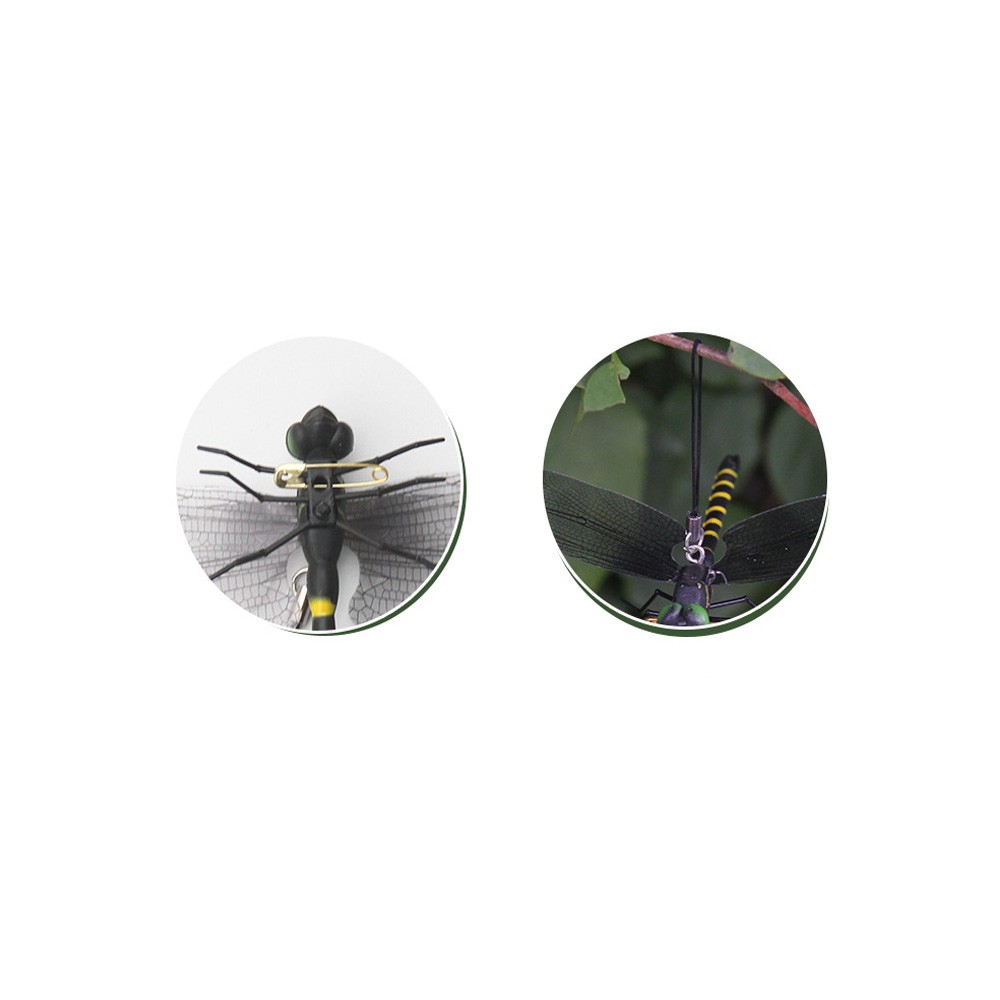 4 PCS Simulation Dragonfly Insect Model Mosquito Repellent For Garden Outdoor