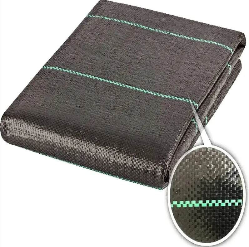 1pcs Heavy Duty PE Weed Barrier Fabric & Anti-Slip Outdoor Ground Cover – NEW