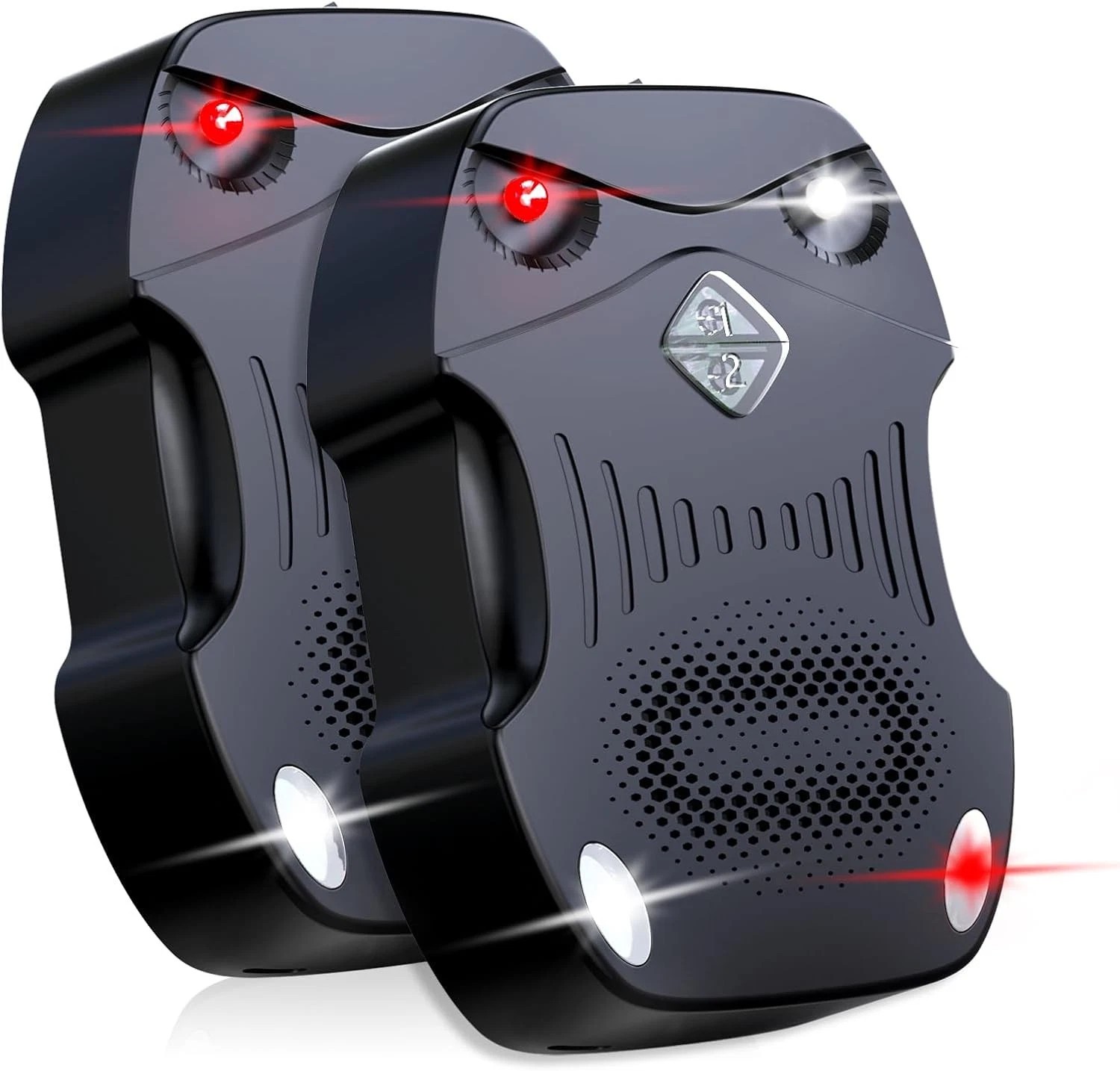2 Pack Rodent Repellent for Car Engines, Ultrasonic Rodent Repeller
