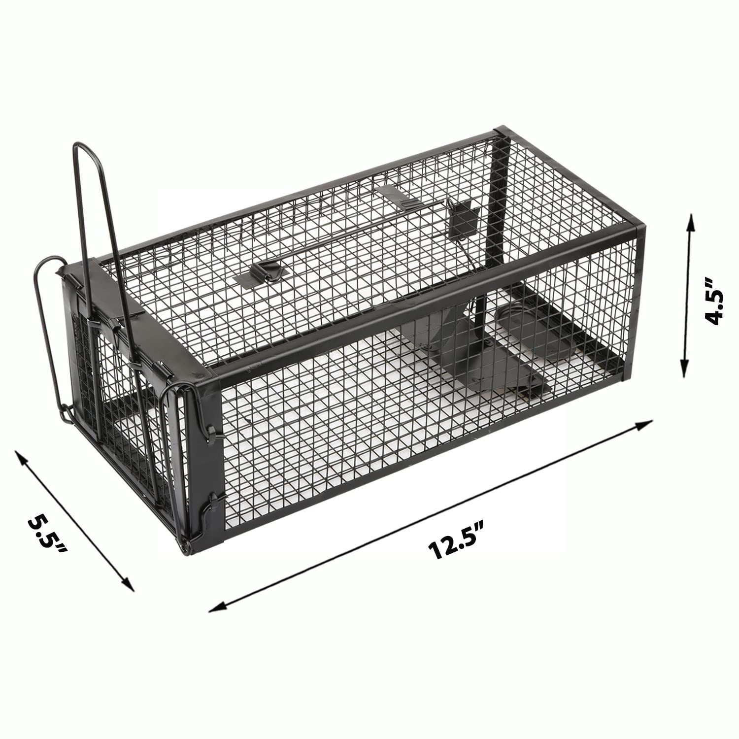 2-Pack Humane Catch-and-Release Cage Device 12.5 x 5.5 x 4.5 in.