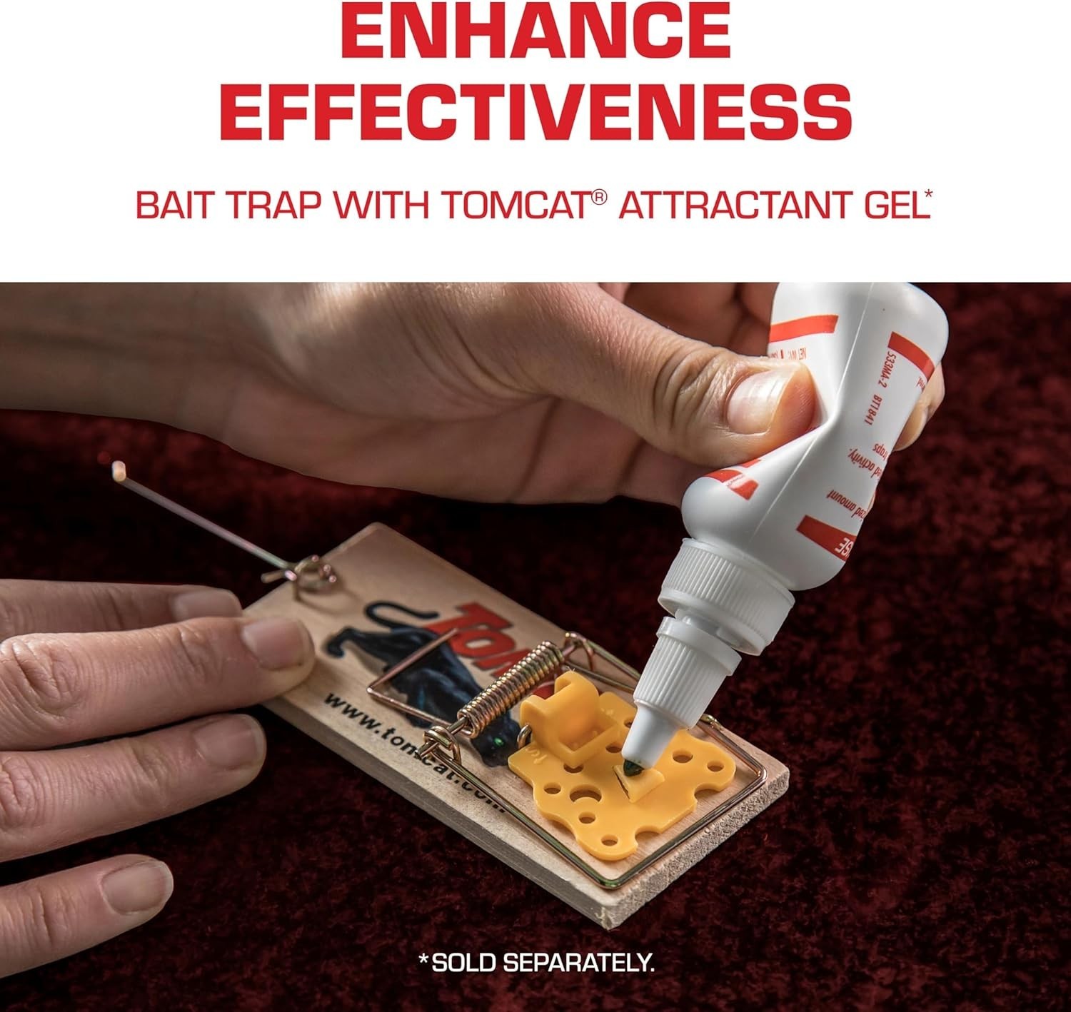 Tomcat Mouse Traps (Wooden) Effective Way to Catch Mice in the Home 2 Traps