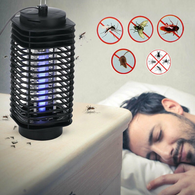 2Pack Electric UV Mosquito Killer Lamp Outdoor/Indoor Fly Bug Insect Zapper Trap