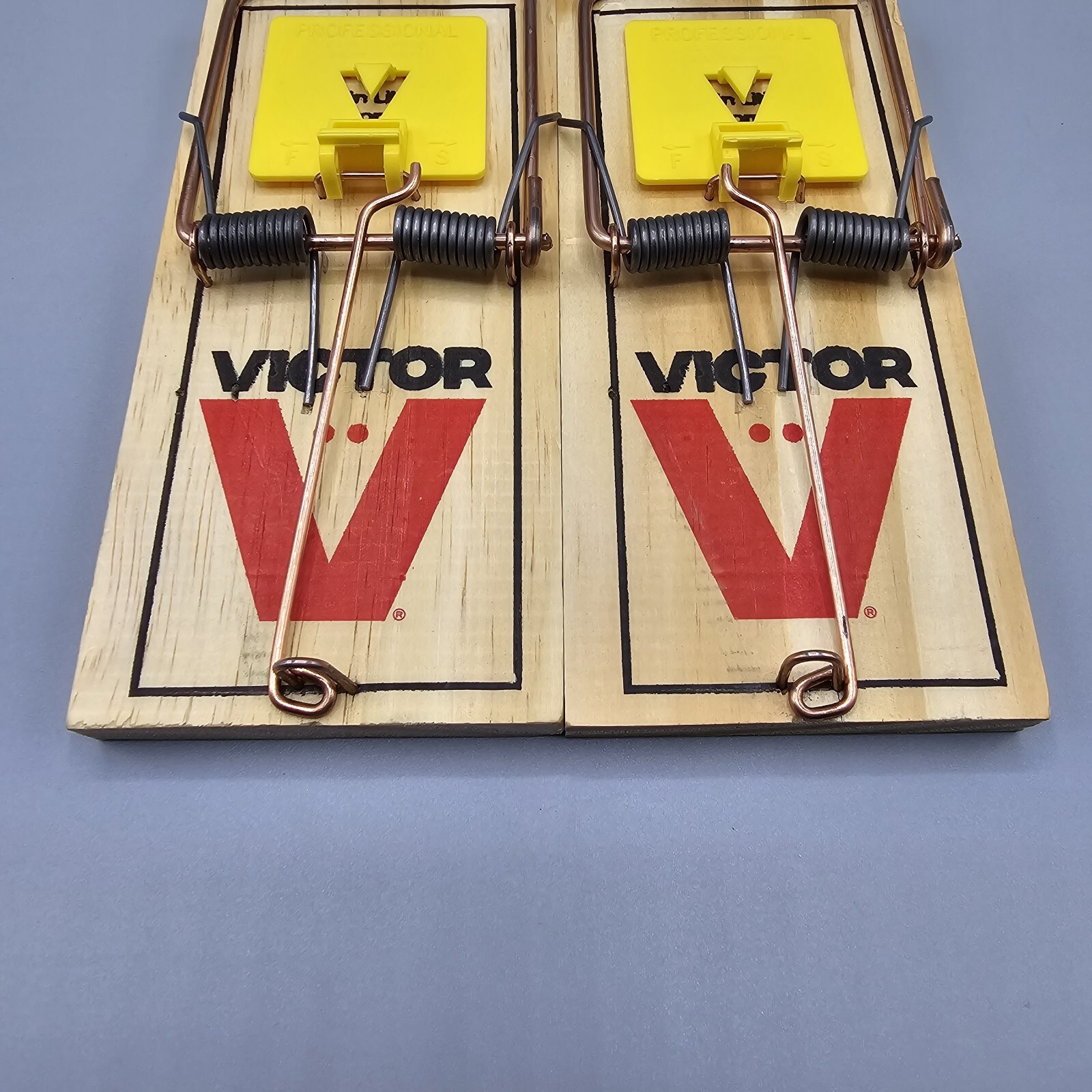 Victor M205 Rat Trap Wooden Traditional Trap Lot Of 2