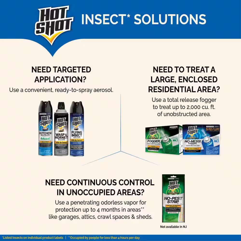 Bug Bomb Indoor Pest Control Fogger Kill roaches Spiders Flies Fleas Killer 3Pcs