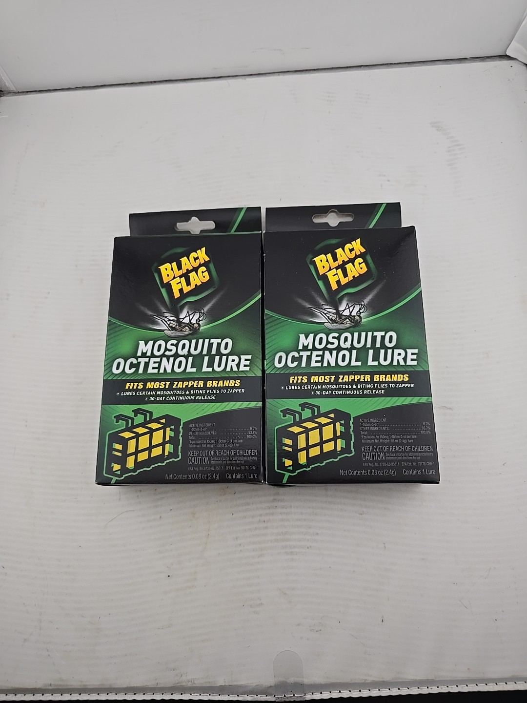Black Flag Outdoor Mosquito Bait Replacement Lure Lot Of 2 Brand New In Box