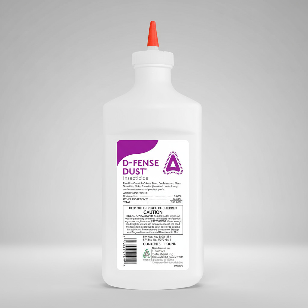 D-Fense Dust Insecticide – 1 lb Bottle by Control Solutions