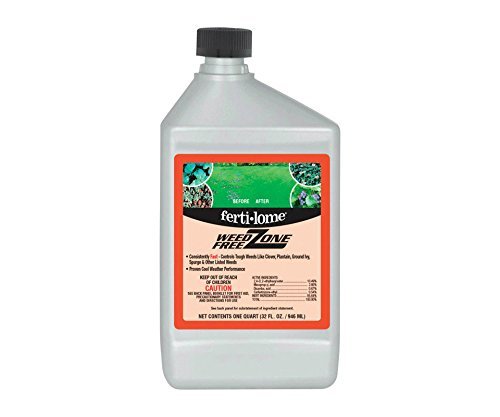 Fertilome Weed Free Zone Weed Killer Concentrate Clover ground Ivy 2,4D 32Oz NEW