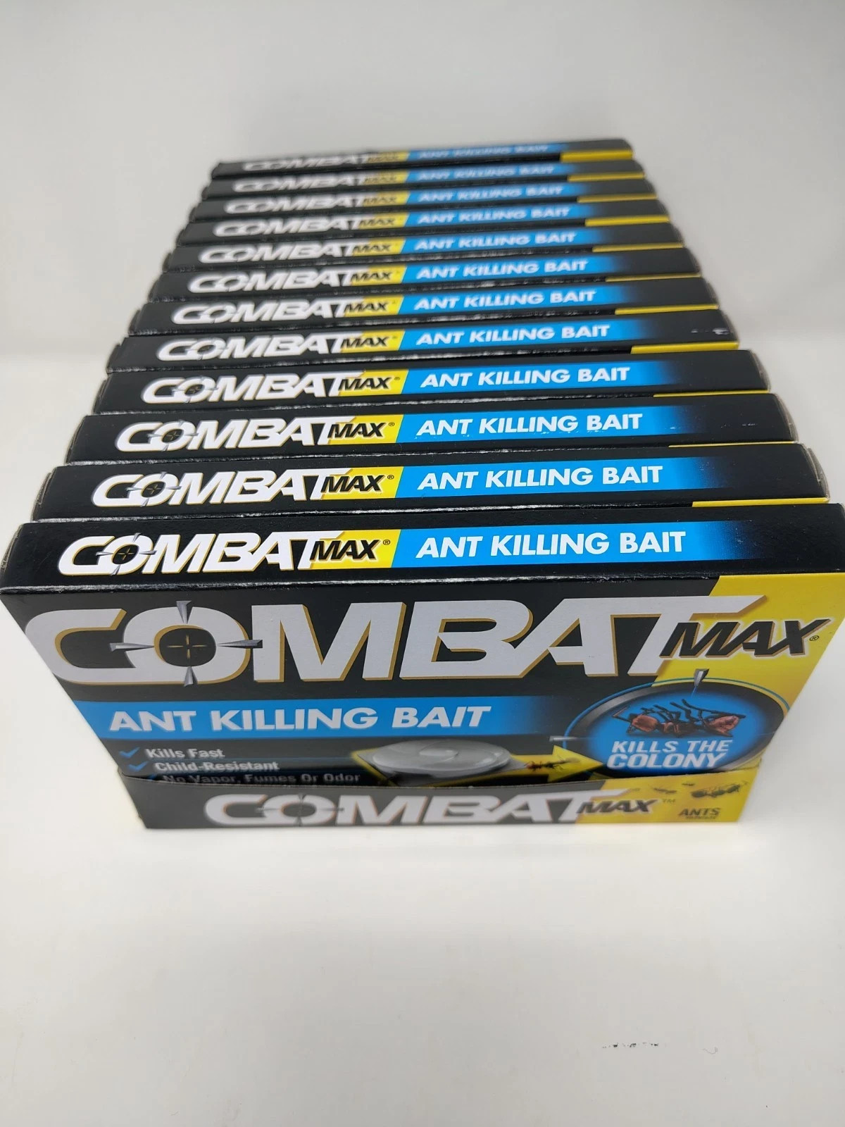 NIB 12-Pack Lot Combat Max Source Ant Killing Bait Stations 6/Box