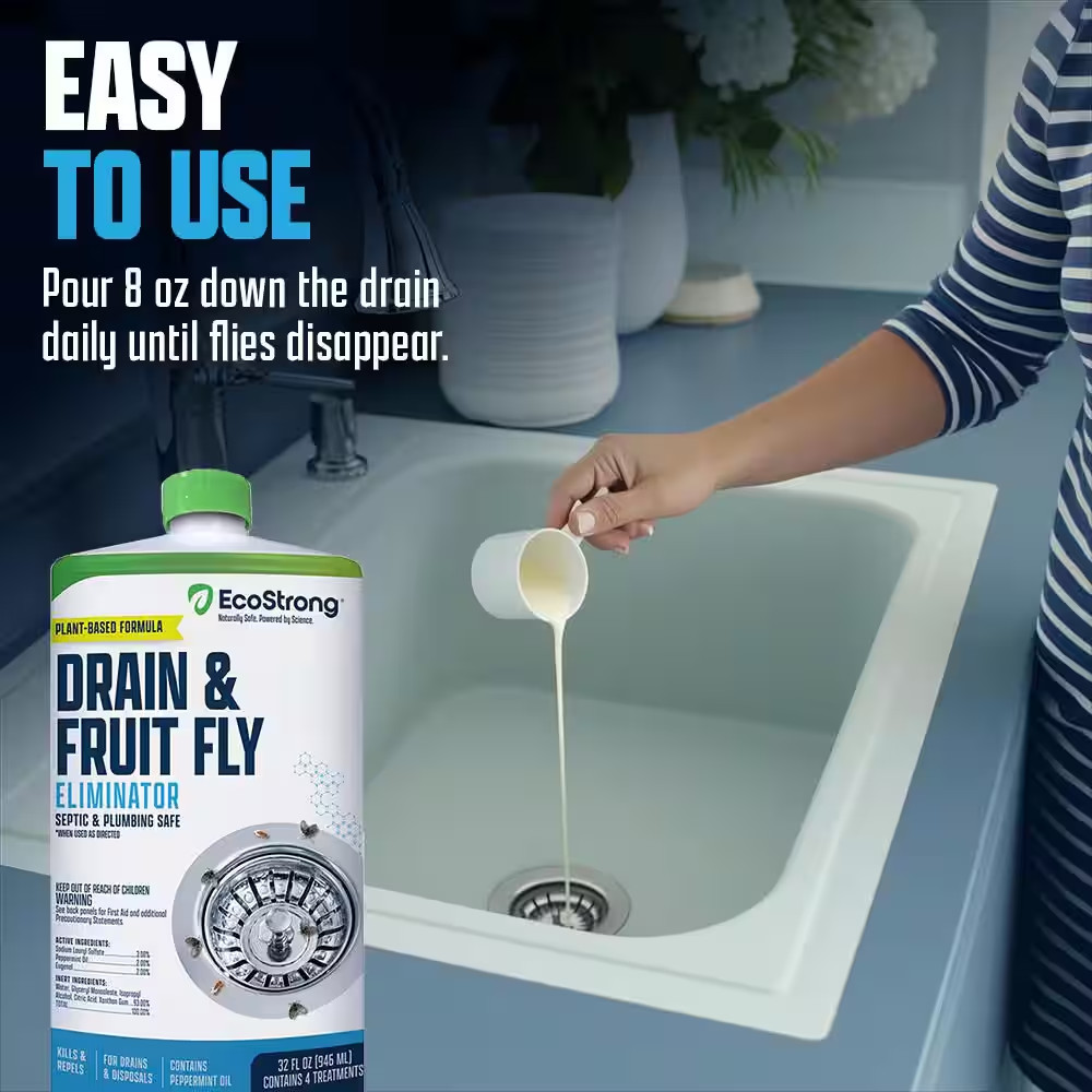 32 Oz. Drain and Fruit Fly Eliminator