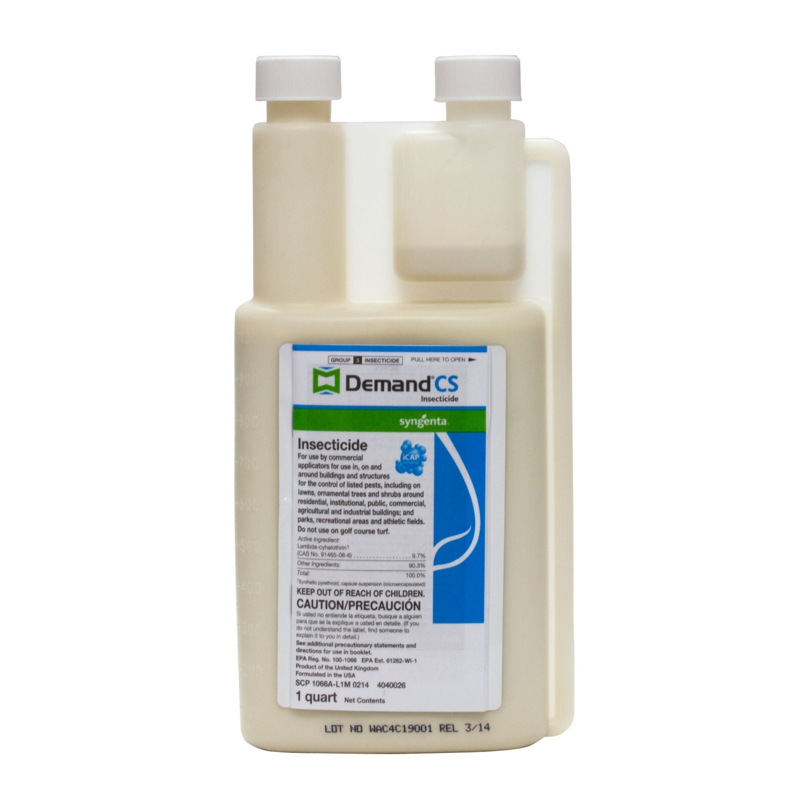 Demand CS – 32oz Quart – Insecticide 4 Bedbug, Roach, more – Better than Cyzmic