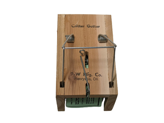 1 Critter Getter Wooden Box Trap for Squirrel, Rat, Chipmunk, Rodent Similar