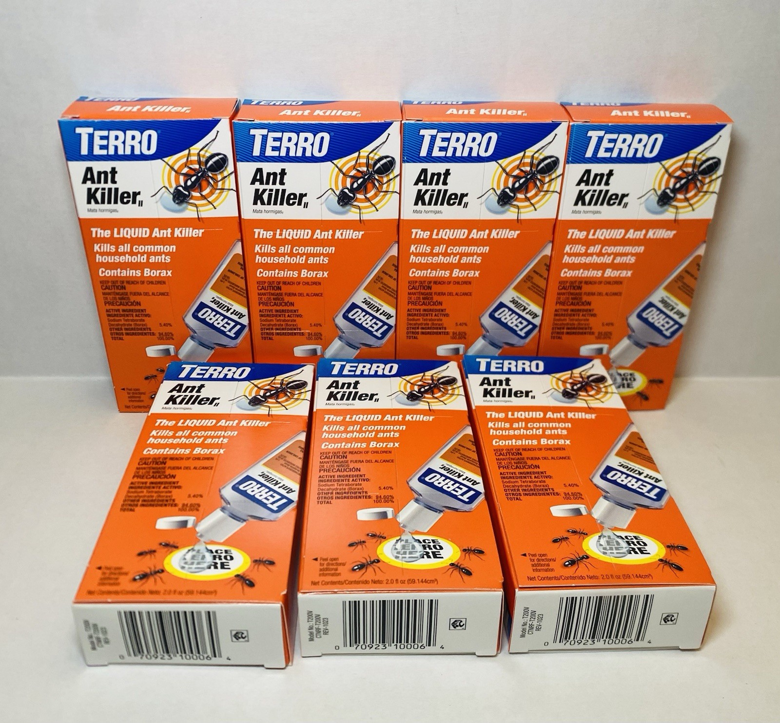 Lot of 7 New in Box TERRO Liquid Ant Killer 2oz Bottle Kills All Household Ants