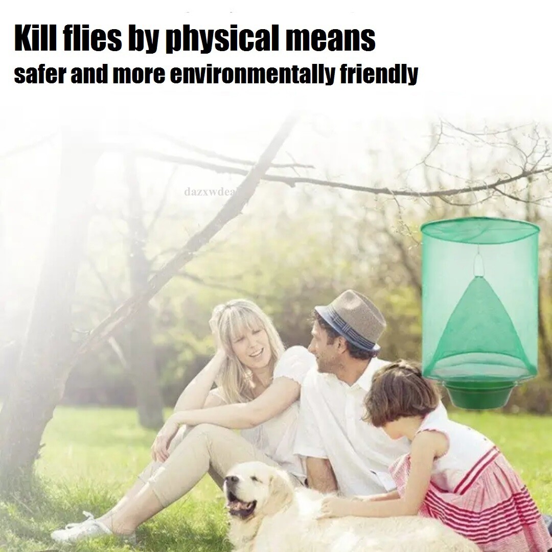 4 Pcs The Ranch Fly Trap Outdoor Fly Trap Killer Bug Cage Net Perfect For Horses
