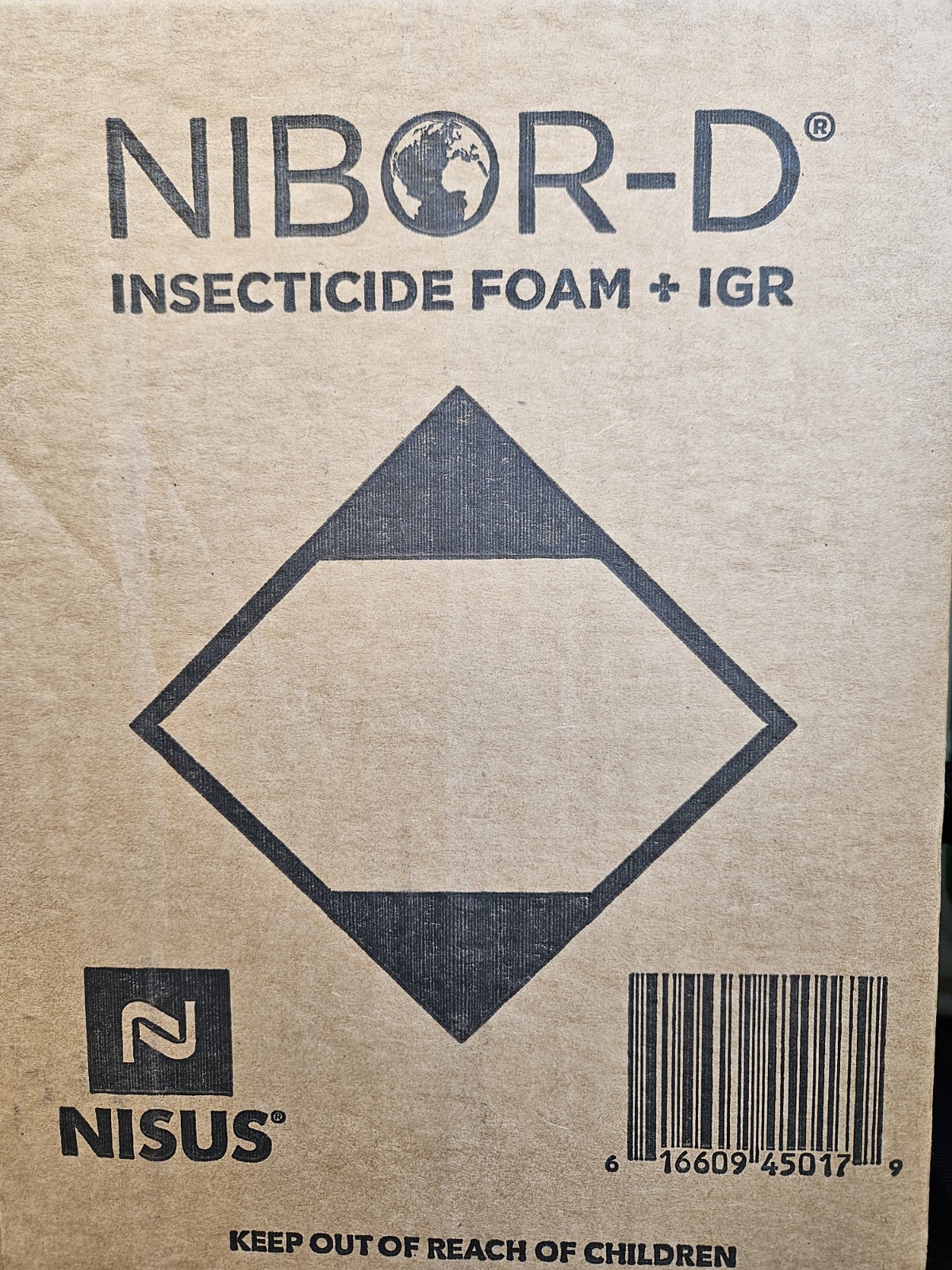 21 oz Nibor-D Insecticide Foam + IGR Kills Drain & Fruit Flies Gnats Roaches