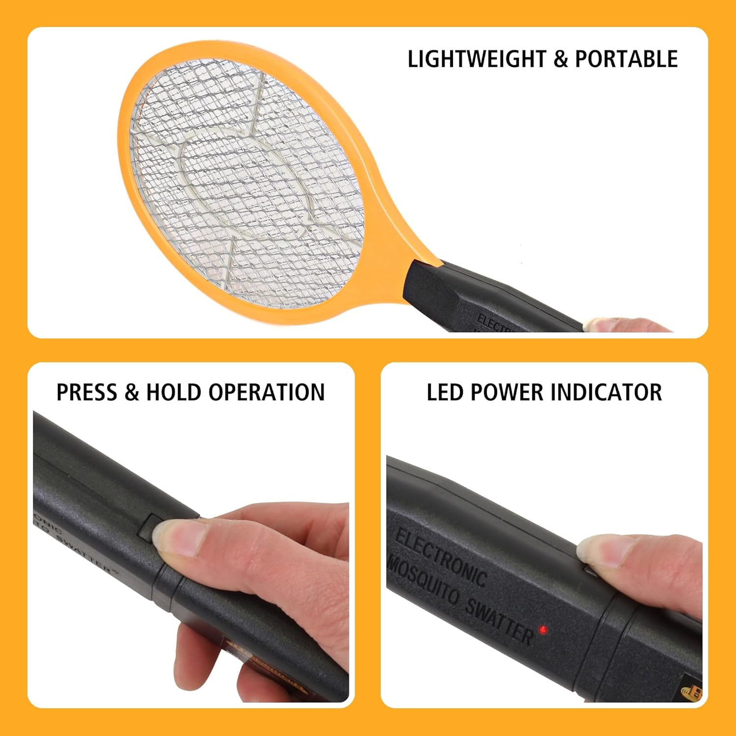 Biteshield RZ02 Electronic Racket Zapper – Assorted Colors