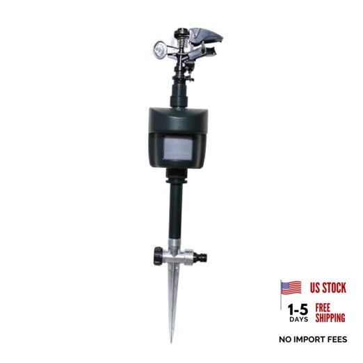 Motion Activated Sprinkler to Deter Animal Cat, Birds, 1 unit[no solar panel]