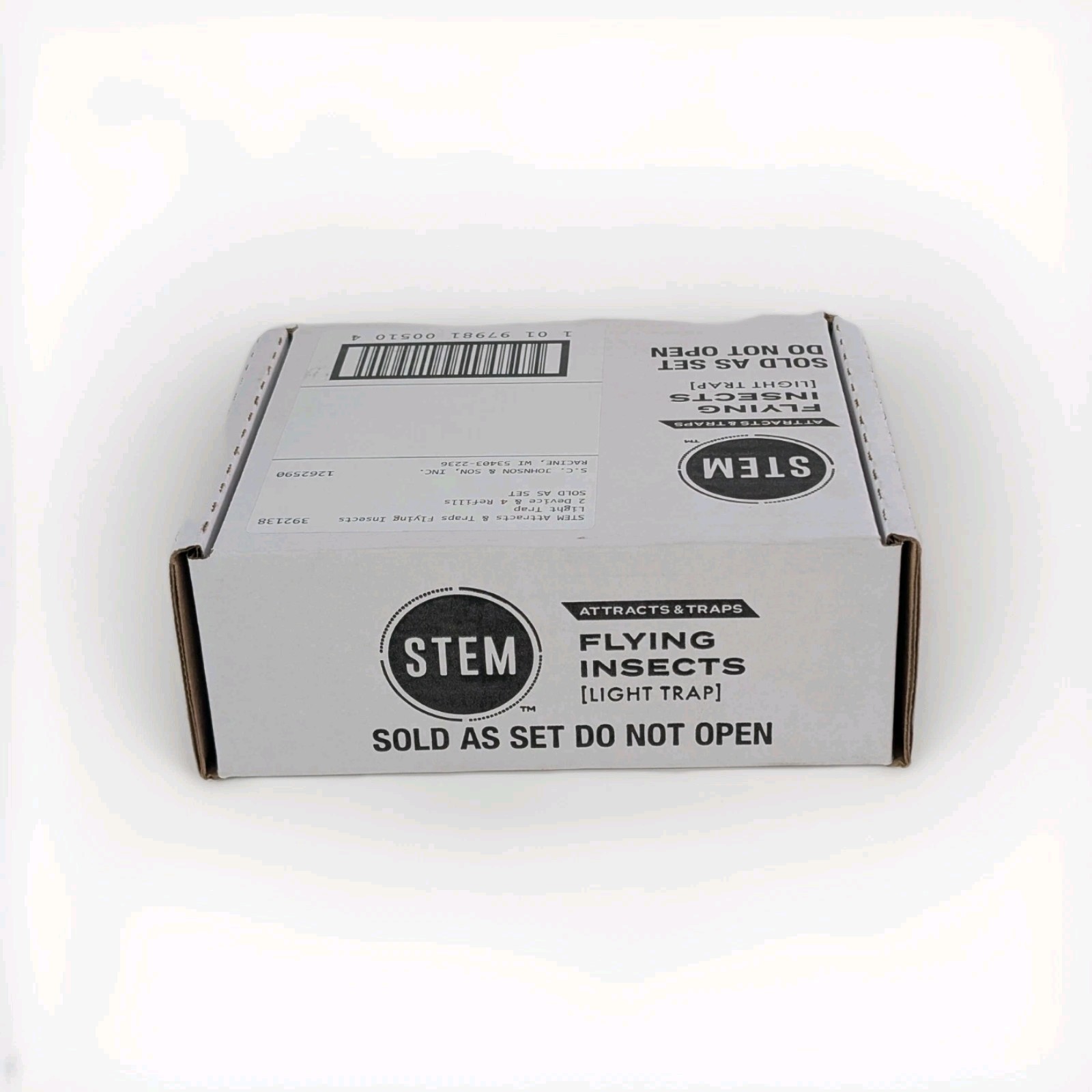 STEM Indoor Fruit Fly Light Trap, 2 Pack Plug-ins and 4 Cartridge Starter Kit