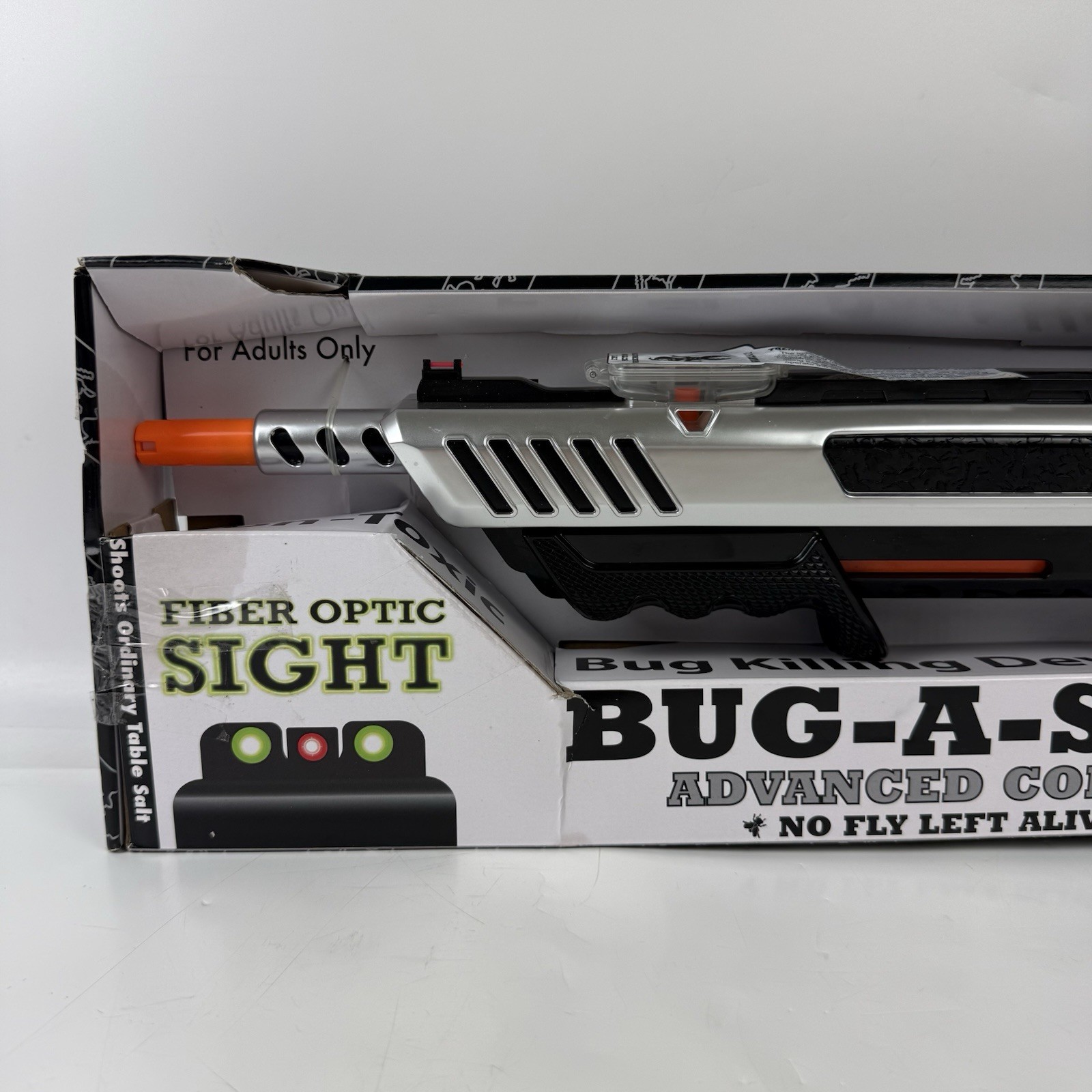 BUG-A-SALT Advanced Combat Silver Fiber Optic 3.0 New Free Shipping