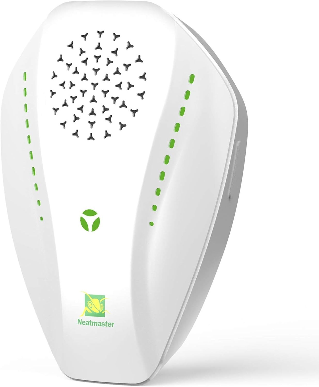 Ultrasonic Pest Repeller, White, Modern
