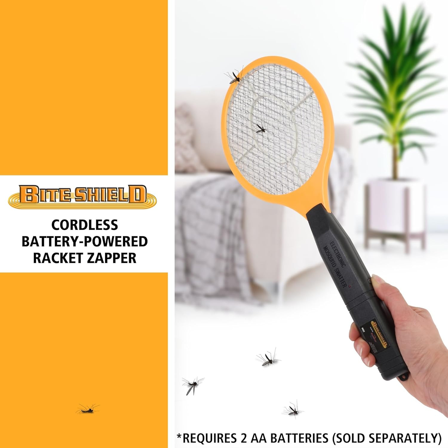 Biteshield RZ02 Electronic Racket Zapper – Assorted Colors