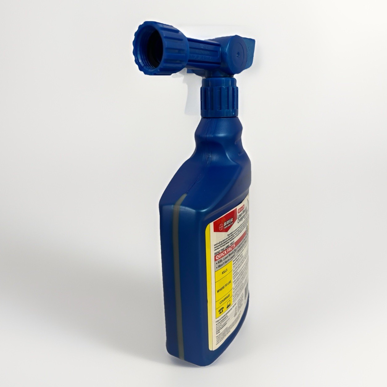 2-Pack Bayer Hose End All-in-1 Lawn Weed & Crabgrass Killer 32oz Spray W Sprayer