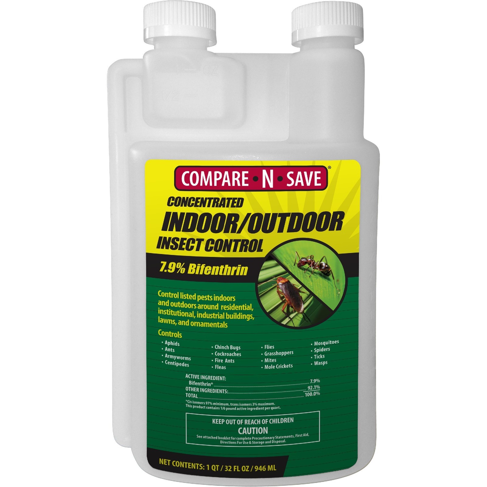 Compare-N-Save Concentrate Indoor & Outdoor 32.00 Fl Oz (Pack of 1), White