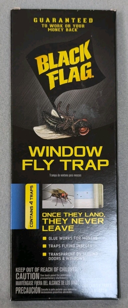 Black Flag Window Fly Trap