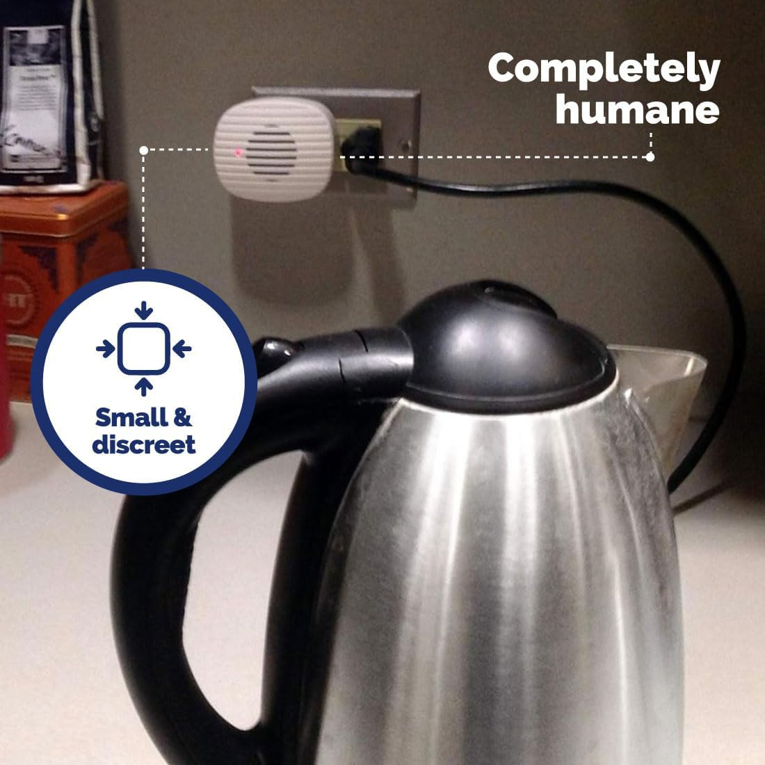 Pest-X, Rodent and Insect Chaser, Ultrasonic Plug-In Device for Indoor Areas, Co