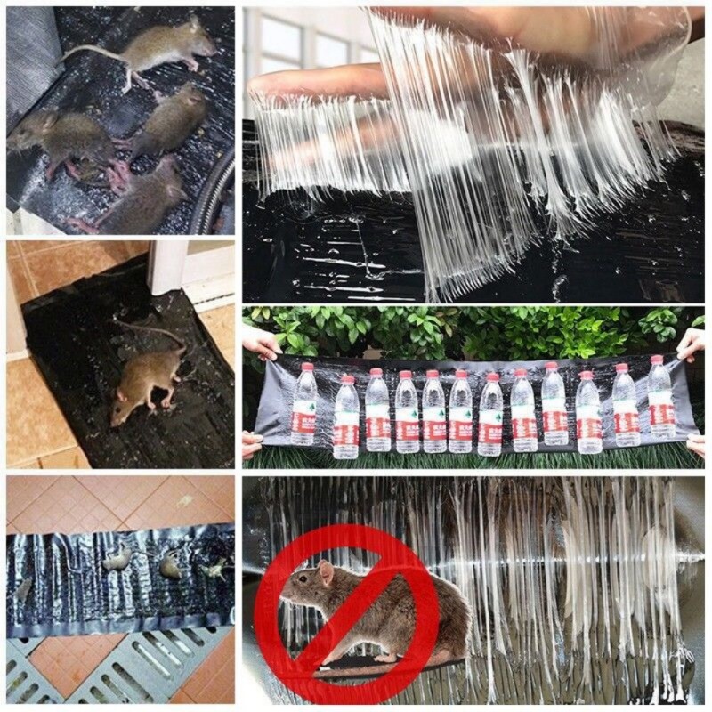 20pcs 47″x11” Catcher Rat Glue Rodent Board Mice Indoor Super Sticky Mouse Trap