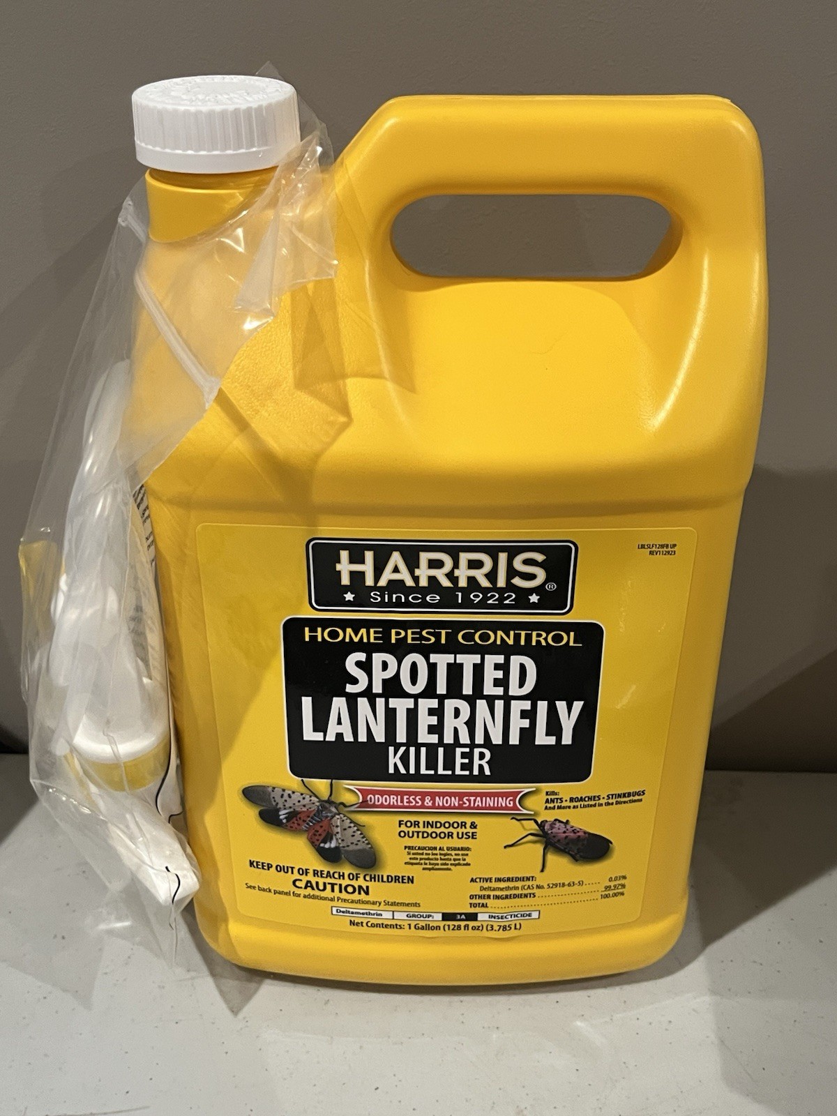 NEW! Harris Home Pest Control Spotted Lantern Fly Killer – 128oz Indoor Outdoor