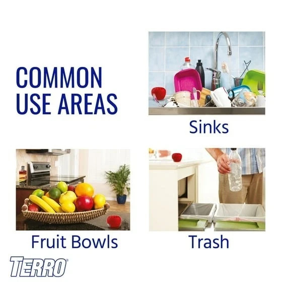 Indoor Fruit Fly Trap, (2-count) , Terro Traps, In Built With Window Sinks…