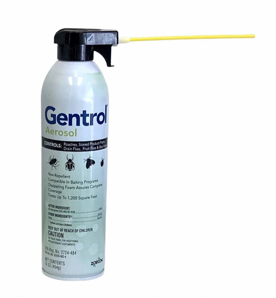 16 oz Gentrol IGR Insect Growth Regulator AEROSOL Bedbug Roach Control