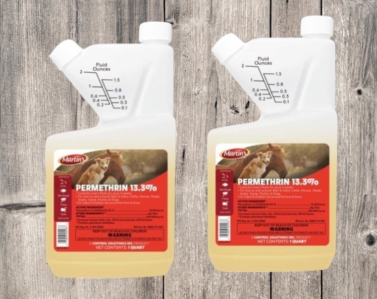 2 Martin’s Permethrin 13.3% Multi-Purpose Insecticide 32 oz by Control Solutions