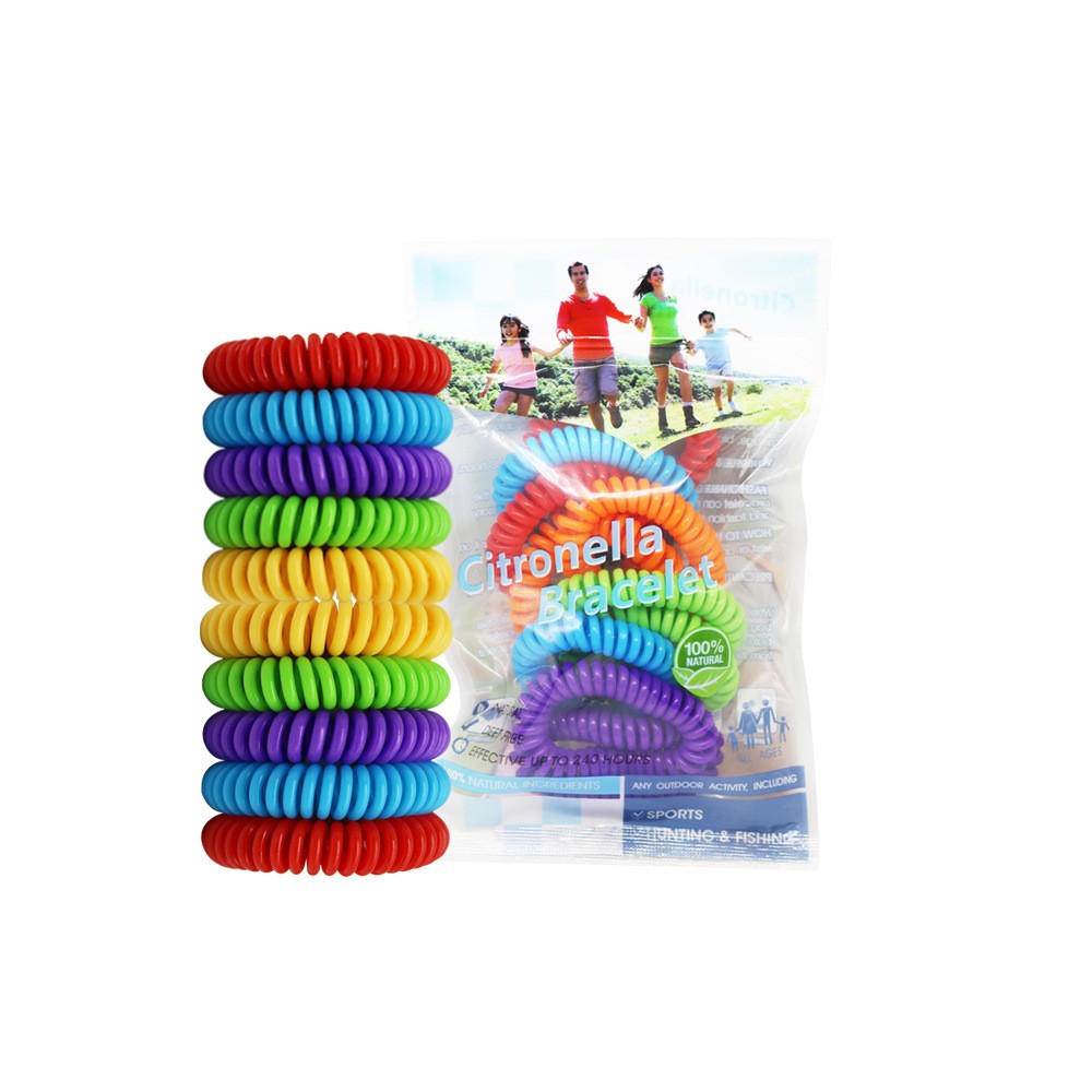 30Pack Anti Bug Insect Pest Repellent Bracelet Wrist Band Natural Protection