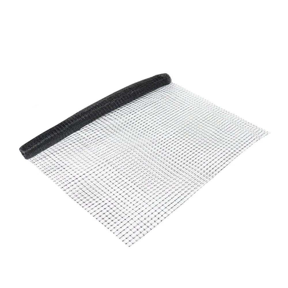 7 Ft. X 100 Ft. X 3/4 In. Black Plastic Bird Netting for Vegetable, Tree and Fru