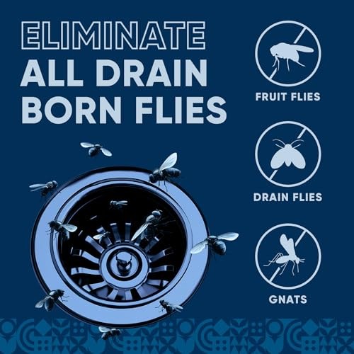 Fruit Fly Drain Treatment | Drain Fly Eliminator | All 1 Gallon (Pack of 1)
