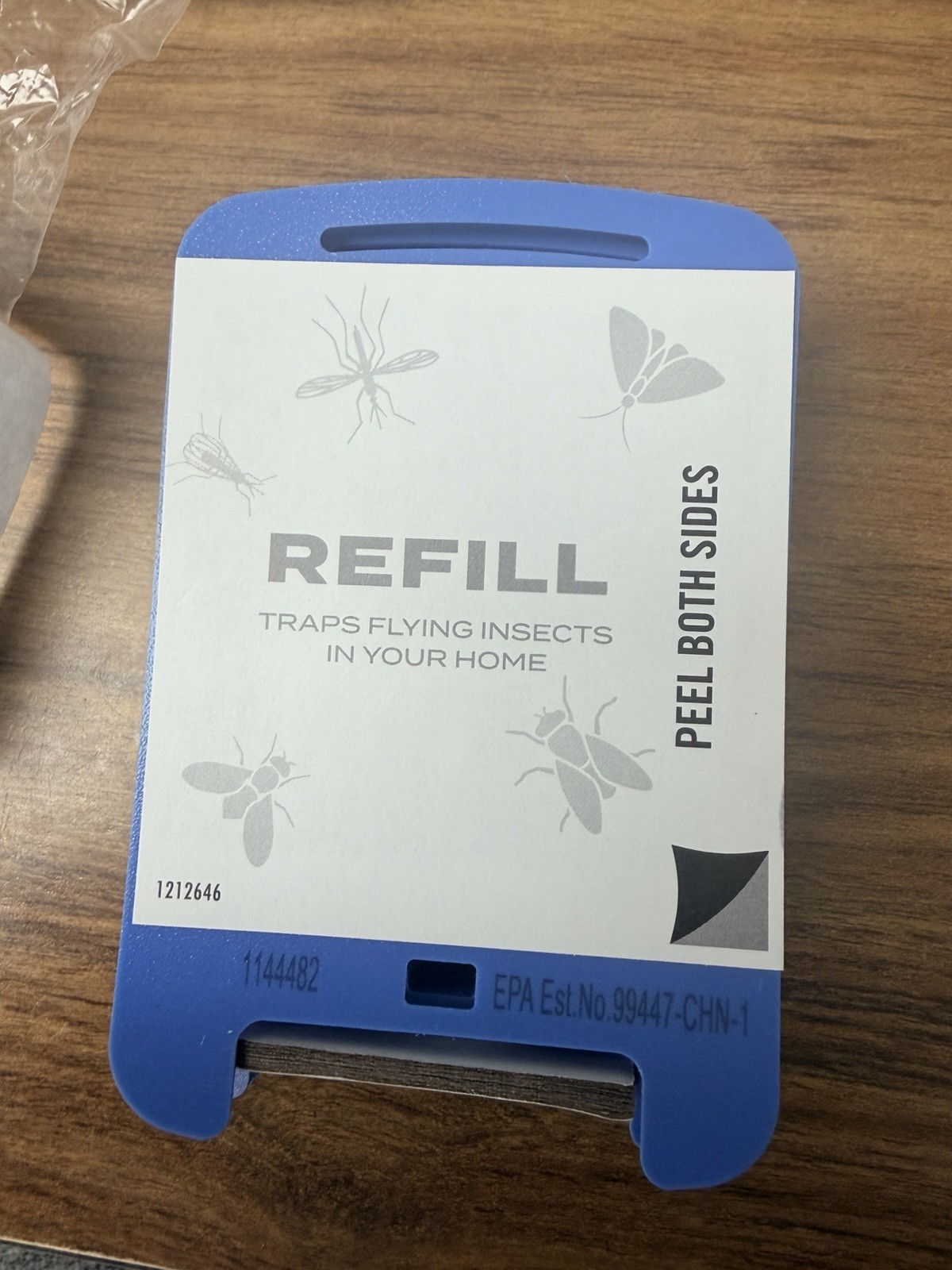 20 Pcs Refill Cartridges for Stem Flying Insect Light Trap, Replacement Glue Car