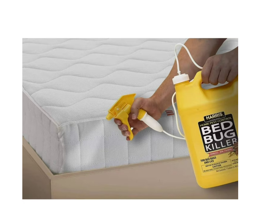 Pest Control Bed Bug Killer Spray 1 Gal. Odorless Non-Staining Indoor Liquid