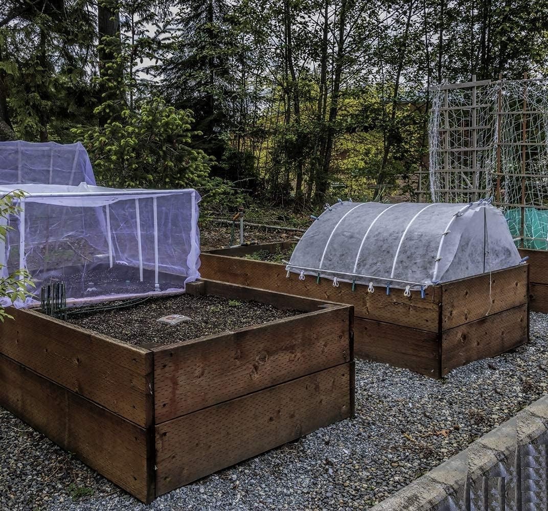 Multi-Purpose HDPE Garden Netting – 4’x10′ Insect Barrier for Healthy Growth