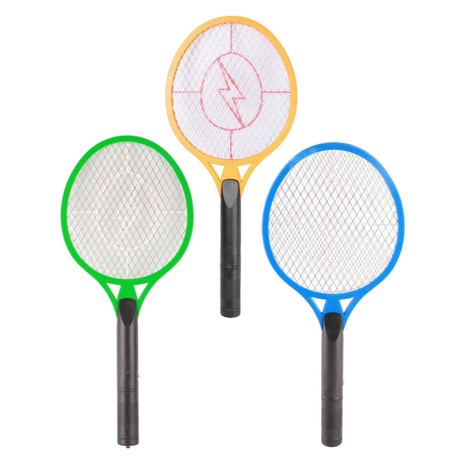 Rechargeable Electric Mosquito Fly Swatter Zapper Pest Insect Tennis Racket NEW